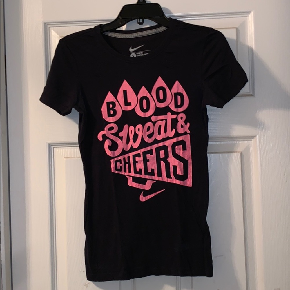 Nike “Blood Sweat and Cheers” Fitted T-shirt